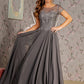 Embroidery Boat Neckline A-Line Women Formal Dress by GLS by Gloria - GL3362 - Special Occasion/Curves