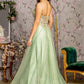 Illusion Sweetheart A-Line Women Formal Dress by GLS by Gloria - GL3377 - Special Occasion/Curves