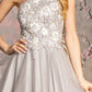 One Shoulder Glitter A-Line Women Formal Dress by GLS by Gloria - GL3384 - Special Occasion/Curves