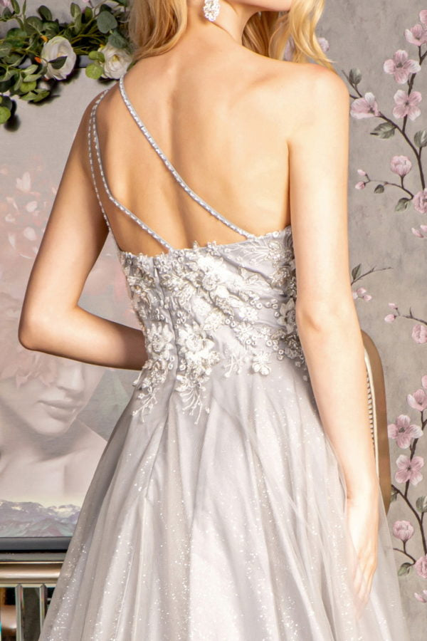 GLS by Gloria GL3384 Prom Dress - Silver | NewYorkDress GLS by Gloria GL3384 Prom Dress - Silver | NewYorkDress