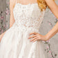 Embroidery Straight Across Neckline Women Bridal Dress by GLS by Gloria - GL3417 - Special Occasion/Curves