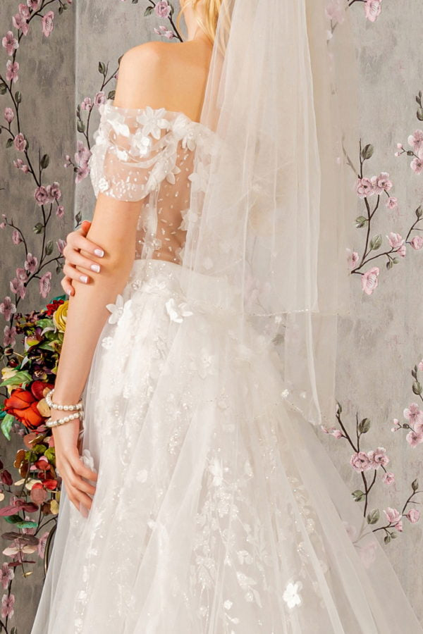 GLS by Gloria GL3423 Prom Dress - Ivory