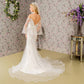 Illusion Sweetheart Mermaid Women Bridal Dress by GLS by Gloria - GL3426 - Special Occasion/Curves