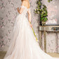 Floral Embroidery Off Shoulder Women Bridal Dress by GLS by Gloria - GL3429 - Special Occasion/Curves