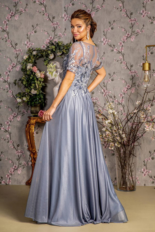 GLS by Gloria GL3444 Prom Dress - Gold | NewYorkDress GLS by Gloria GL3444 Prom Dress - Gold | NewYorkDress