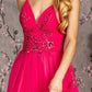 Sequin Spaghetti Strap A-Line Women Formal Dress by GLS by Gloria - GL3452 - Special Occasion/Curves