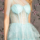 Glitter Sweetheart A-Line Women Formal Dress by GLS by Gloria - GL3454 - Special Occasion/Curves
