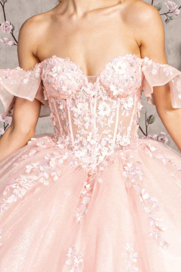 white off the shoulder quinceanera dresses GLS by Gloria GL3475 quinceanera dresses | ball gown