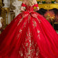 Off-Shoulder Sweetheart Neckline Quinceanera Dress by Elizabeth K - GL3631