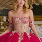 Off Shoulder Sweetheart Neckline Quinceanera Dress by Elizabeth K - GL3641