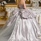 Embroidery V-Neckline Straps Quinceanera Dress by Elizabeth K - GL3652