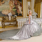 Embroidery V-Neckline Straps Quinceanera Dress by Elizabeth K - GL3652