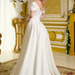 Embellished Bodice V-Neckline Wedding Gown GLS by Gloria - GL3655