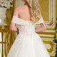 Off Shoulder Sweetheart Neckline Wedding Gown GLS by Gloria - GL3657