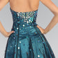Elizabeth K - GS1023 - Sparkling Sequin Strapless Sweetheart Cocktail Dress - Short