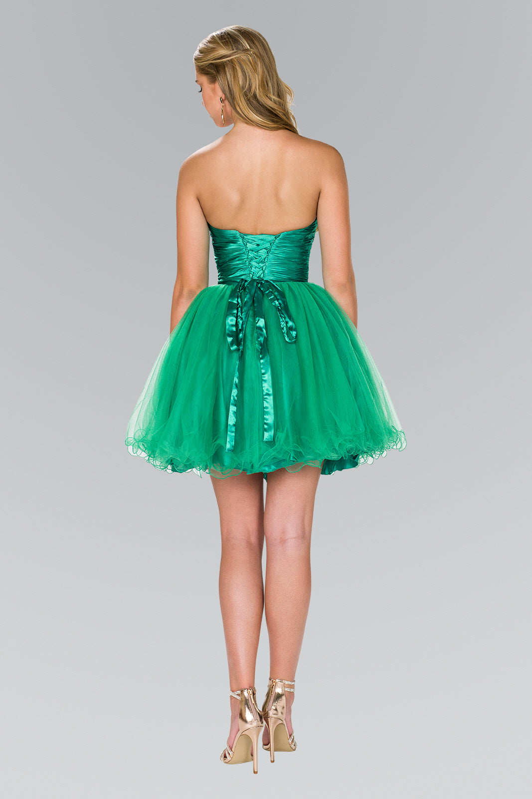 Elizabeth K GS1050CL Prom Dress - Green | NewYorkDress