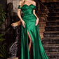 Off The Shoulder Sweetheart Neckline Gown By Ladivine j880 - Women Evening Formal Gown - Special Occasion/Curves