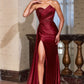Sequin One Shoulder Neckline Gown By Ladivine J887 - Women Evening Formal Gown - Special Occasion