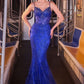 Sheer Corset Sweetheart Neckline Gown By Ladivine J889 - Women Evening Formal Gown - Special Occasion