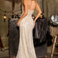 Glitter Sweetheart Neckline Gown By Ladivine J890 - Women Evening Formal Gown - Special Occasion