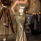 Fully Sequin Strapless Neckline Gown By Ladivine J905 - Women Evening Formal Gown - Special Occasion