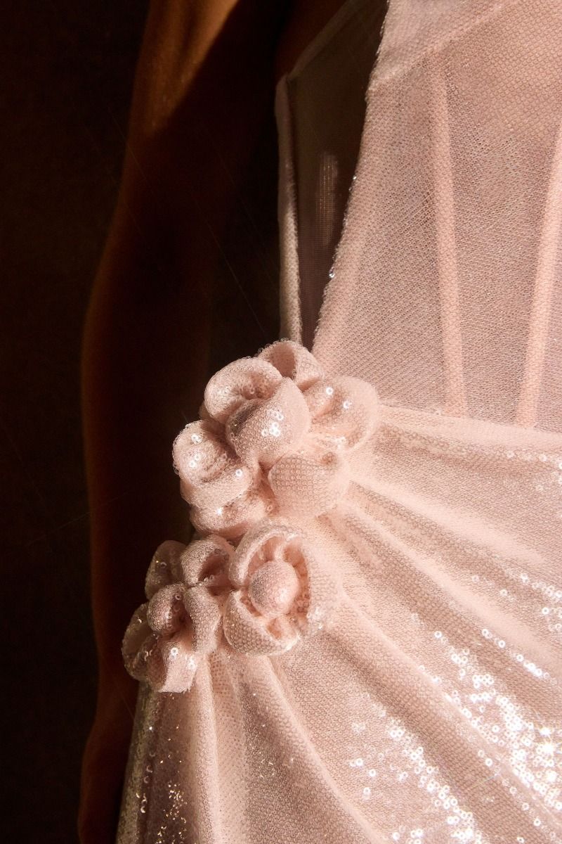 Fully Sequin Strapless Neckline Gown By Ladivine J905 - Women Evening Formal Gown - Special Occasion