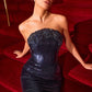 Fully Sequined Stretch Gown By Ladivine J907 - Women Evening Formal Gown - Special Occasion