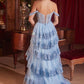 Sequin Off The Shoulder Leg Slit Gown by Cinderella Divine KV1110 -  Special Occasion