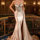 Strapless Sweetheart Neckline Gown By Ladivine KV1131 - Women Evening Formal Gown - Special Occasion