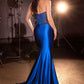 Strapless Sweetheart Neckline Sheath Gown By Ladivine KV1136 - Women Evening Formal Gown - Special Occasion