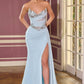 Embellished Bodice Sweetheart Neck Gown By Ladivine KV1143 - Women Evening Formal Gown - Special Occasion