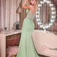 Embellished Bodice Sweetheart Neck Gown By Ladivine KV1143 - Women Evening Formal Gown - Special Occasion