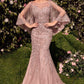 Fit & Flare Sweetheart Illusion Neckline Formal Evening Gown by Andrea & Leo Couture - MA105 - Special Occasion/Curves