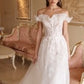 Off the Shoulder Bridal Gown by Andrea & Leo Couture A1090 Elois Garden Gown