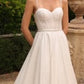 Glitter Corset Spaghetti Straps A-Line Bridal Gown by Ladivine CDS435W