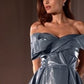 Off The Shoulder Sweetheart Neckline Gown by Cinderella Divine CD801 - Special Occasion