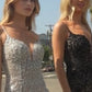 Beaded Sweetheart Neckline Tulle Short Dress by Cinderella Divine CC389 - Special Occasion