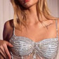 Sweetheart Neckline Tulle Sheath Gown By Ladivine CD766 - Women Evening Formal Gown - Special Occasion