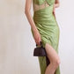 Strapless Sweetheart Leg Slit Gown By Amoris T708 - Women Evening Formal Gown - Special Occasion