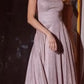 Glitter Sleeveless A-Line Slit Gown By Amoris T213 - Women Evening Formal Gown - Special Occasion