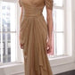 Glitter Off The Shoulder Gown By Amoris T604 - Women Evening Formal Gown - Special Occasion