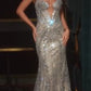 Strapless Layered Tulle Mermaid Gown By Ladivine CC2421 - Women Evening Formal Gown - Special Occasion