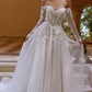 Off Shoulder Sweetheart Neck Bridal Gown by Andrea & Leo Couture WL067