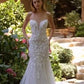 Strapless Fitted Mermaid Bridal Gown by Andrea and Leo WL088