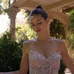 Sweetheart Neckline Layered Tulle Gown by Andrea and Leo A1483 - Special Occasion