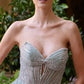 Strapless Sweetheart Neckline Gown by Andrea and Leo A1492 - Special Occasion