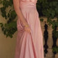Cowl Neckline A-Line Gown By Amoris T714 - Women Evening Formal Gown - Special Occasion