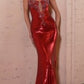 Illusion Neckline Mermaid Gown By Ladivine J894 - Women Evening Formal Gown - Special Occasion