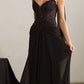 Illusion Sweetheart A-Line Gown By Ladivine CD673 - Women Evening Formal Gown - Special Occasion