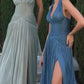 Halter Neckline A-Line Gown By Ladivine CD412 - Women Evening Formal Gown - Special Occasion/Curves